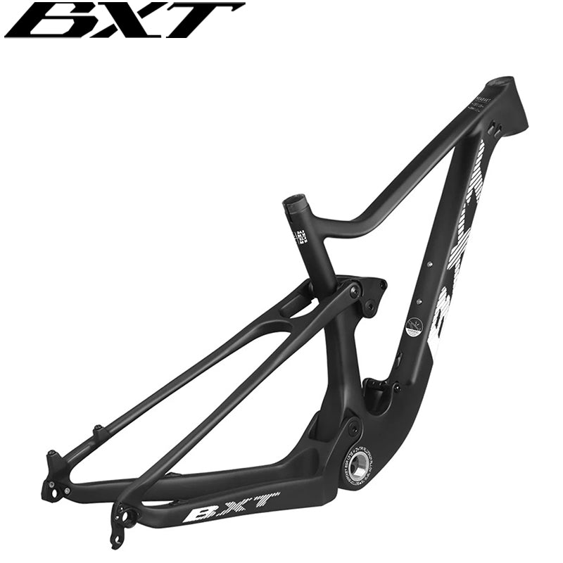 BXT 29ER Full Suspension Carbon Suspension Full Carbon Mountain Bicycle Travel 100mm Frame XC MTB Bike BXT Brand Sell Well