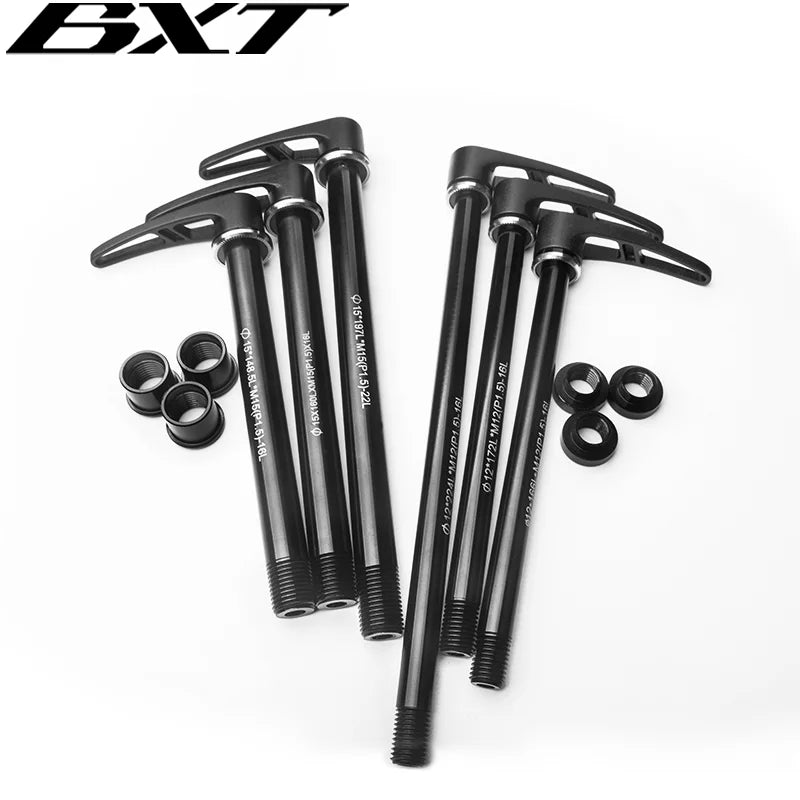 BXT Bicycle Thru Axle Quick Release Skewer Aluminum