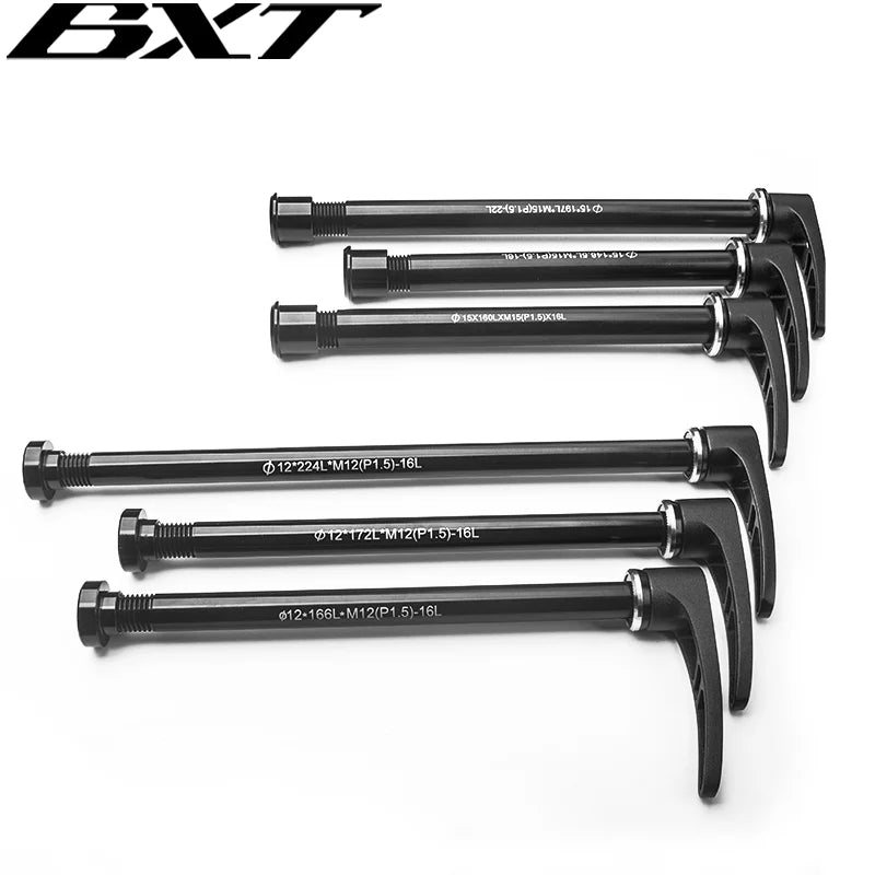 BXT Bicycle Thru Axle Quick Release Skewer Aluminum
