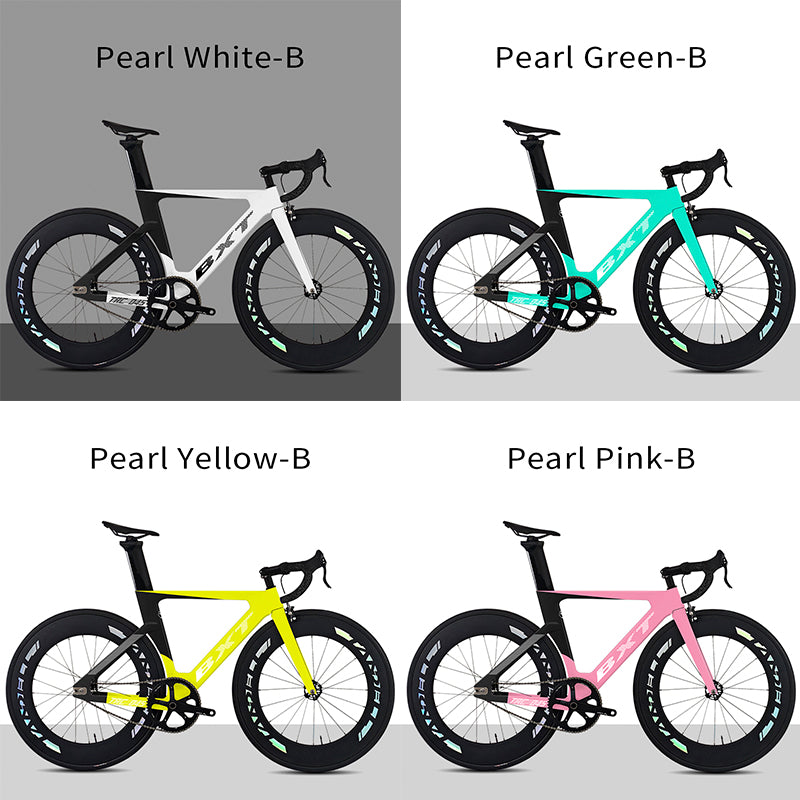 2025 New BXT 045 Carbon Track Bike Full Fixed Gear Racing Bicycle 700C Lightweight Frame