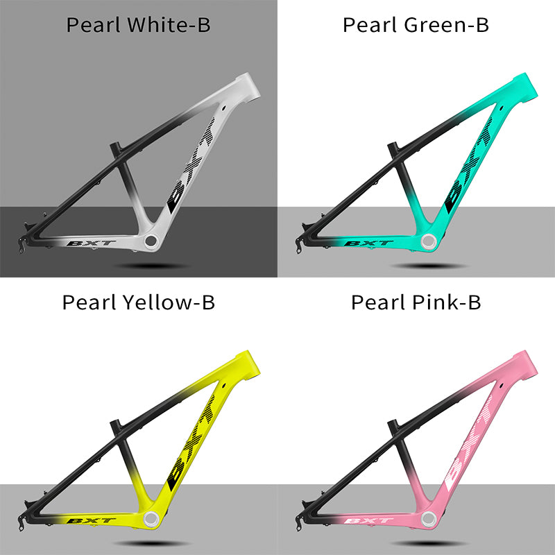 BXT 26er Full Carbon Mountain Bike Frame 14inch Disc Brake Carbon Fiber MTB Frame 3K Weave 26inch Mountain Bicycle Carbon Frame 26er