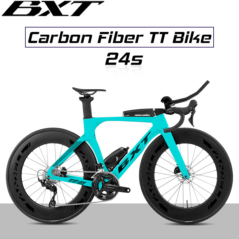 BXT 2025 New carbon tt bike TT Bicycle Shimano DI2 8170 electronic shifting Disc Brake Time Trial Triathlon Complete Bike Zeitfahrrad Disc