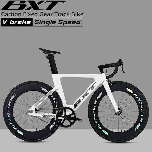 2025 New BXT-Track-045 Carbon Road Bike 700C Fixed Gear Track Bike Preferred by Professional Cyclists