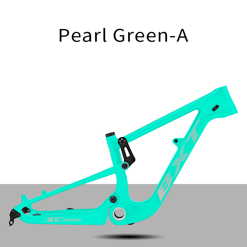 BXT Children Carbon MTB Full Suspension Frame 20 inch BXT Disc Brake Full Carbon Suspension Mountain Bike Frame 20er Boost 148x12mm