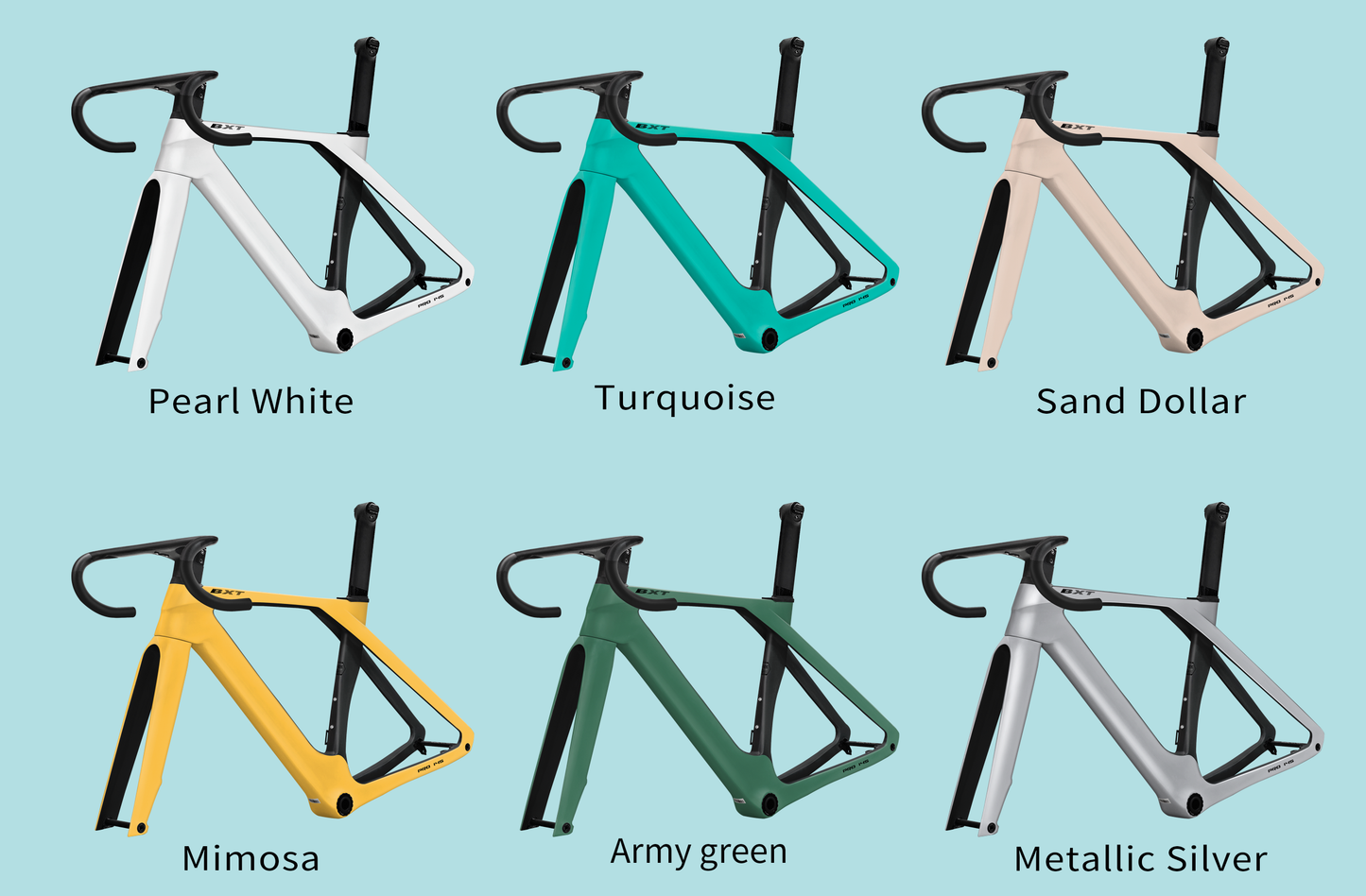 BXT rennrad rahmen Disc Brake Road Bike Frame Carbon Bicycle Frame BSA T47 BSA T47 Di2 Chameleon Color Frame
