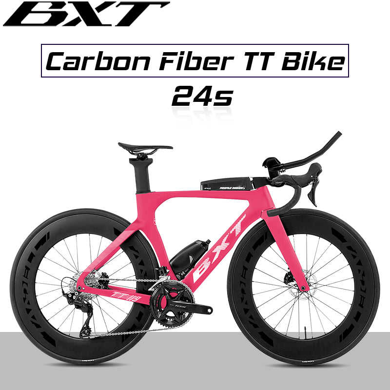 BXT 2025 New carbon tt bike TT Bicycle Shimano DI2 8170 electronic shifting Disc Brake Time Trial Triathlon Complete Bike Zeitfahrrad Disc