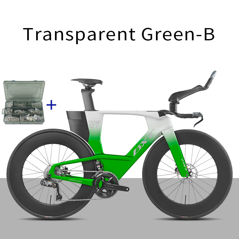 BXT -TT-219 New Carbon Time Trial/Triathlon Bike Carbon Fiber Bikes Road Bike LTWOO ERX 24 Speeds TT Bicycle