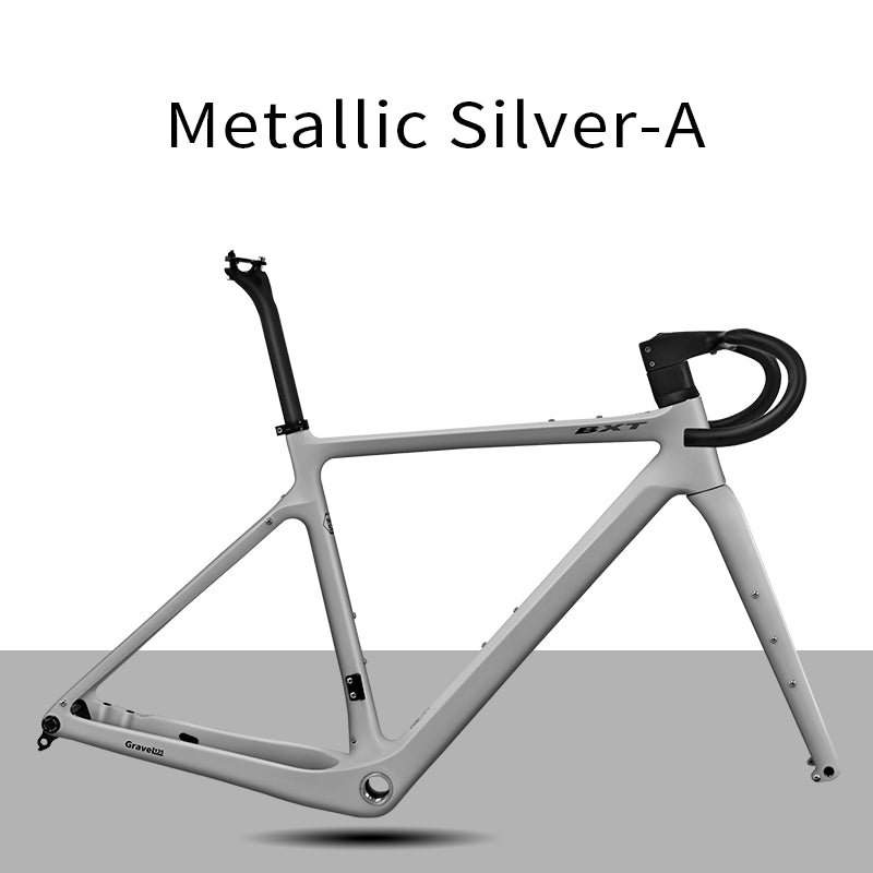 BXT-135 Carbon Gravel Bike Frame UDH Disc Brake 700C/27.5er T1000 Gravel Bicycle Frame Thru Axle Carbon MTB Frame