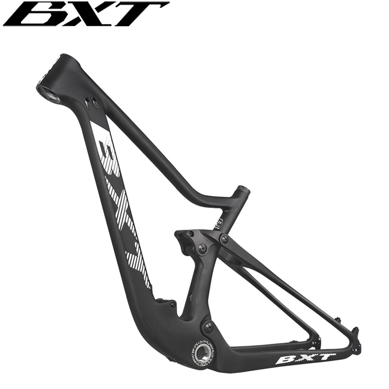 BXT 29ER Full Suspension Carbon Suspension Full Carbon Mountain Bicycle Travel 100mm Frame XC MTB Bike BXT Brand Sell Well