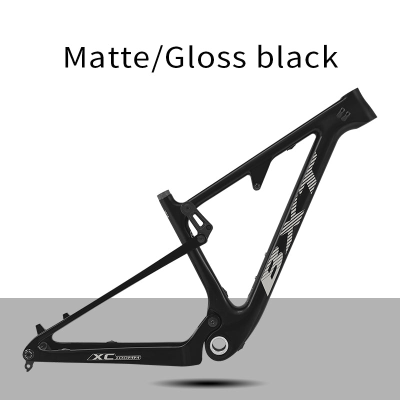 BXT Carbon Fibre T700+T800 29er Full Suspension Mountain Bike Frame, Boost 148x12mm, 100mm Travel, 2025 New Model