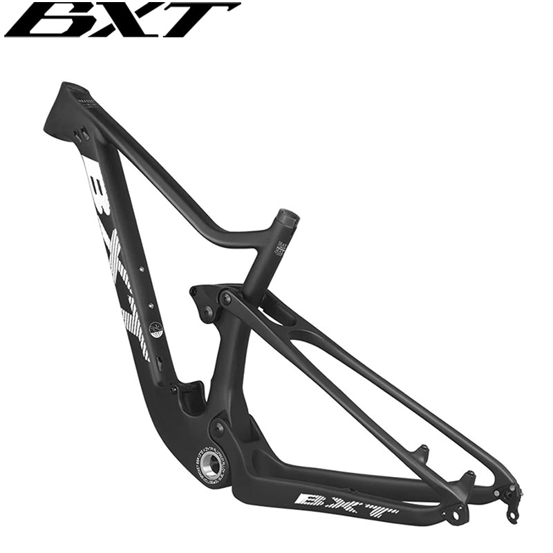 BXT 29ER Full Suspension Carbon Suspension Full Carbon Mountain Bicycle Travel 100mm Frame XC MTB Bike BXT Brand Sell Well