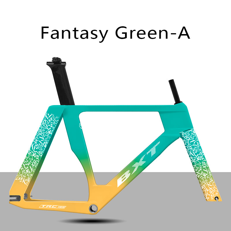 BXT 700C Carbon Fiber Track Bike Frame Fixed Gear Bike Carbon Frameset Track Frame model-TRC-195 use EPS Technology