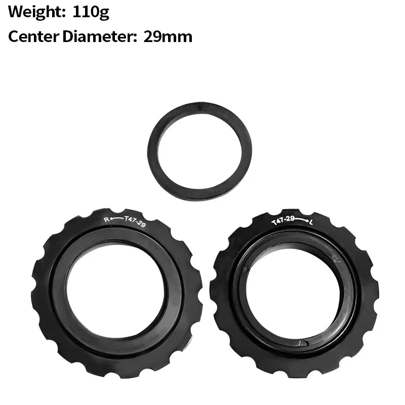 Aluminum alloy T47 Installation Tool,T47 Road Bike Frame Bottom Bracket 24mm End Cap For Road Frame BXT-Model-145