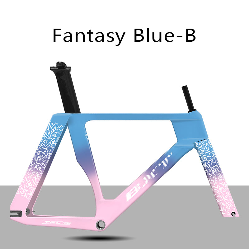 BXT 700C Carbon Fiber Track Bike Frame Fixed Gear Bike Carbon Frameset Track Frame model-TRC-195 use EPS Technology