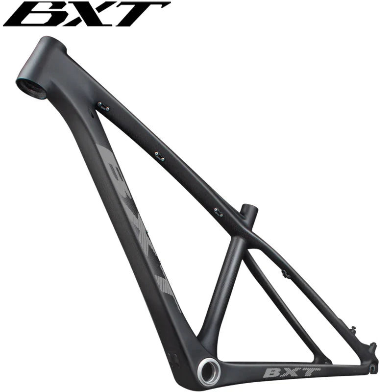 BXT 26er MTB Mountain Bike Frame 14inch Full Carbon Kids Bike Frame 160mm Disc Brake Carbon Fiber MTB Bicycle Frame