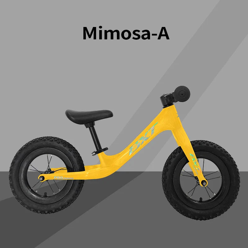 BXT Balance Bike For Kids 12 Inch Baby Walker No Pedals Bicycle with Adjustable Seat Push Christmas Child Day Birthday Gifts
