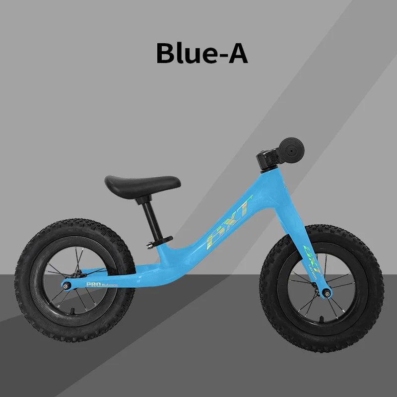 BXT Balance Bike For Kids 12 Inch Baby Walker No Pedals Bicycle with Adjustable Seat Push Christmas Child Day Birthday Gifts