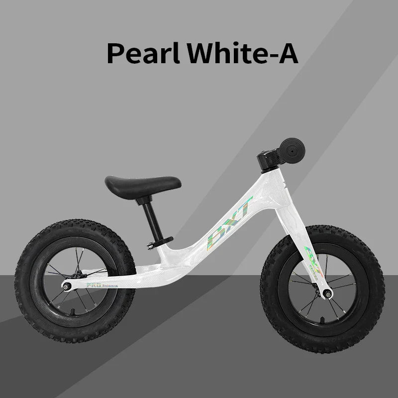 BXT Balance Bike For Kids 12 Inch Baby Walker No Pedals Bicycle with Adjustable Seat Push Christmas Child Day Birthday Gifts