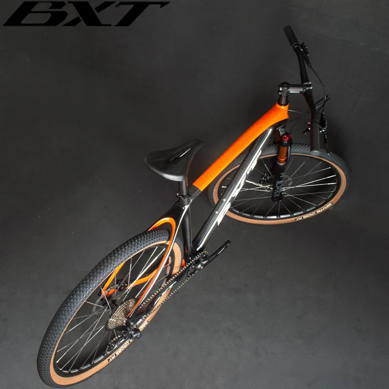 BXT Carbon Mountain Bike 29er Front Suspension Fork Full Carbon MTB 29er Hardtail 1x11Speed Mountain Carbon Bicycle Disc Brake