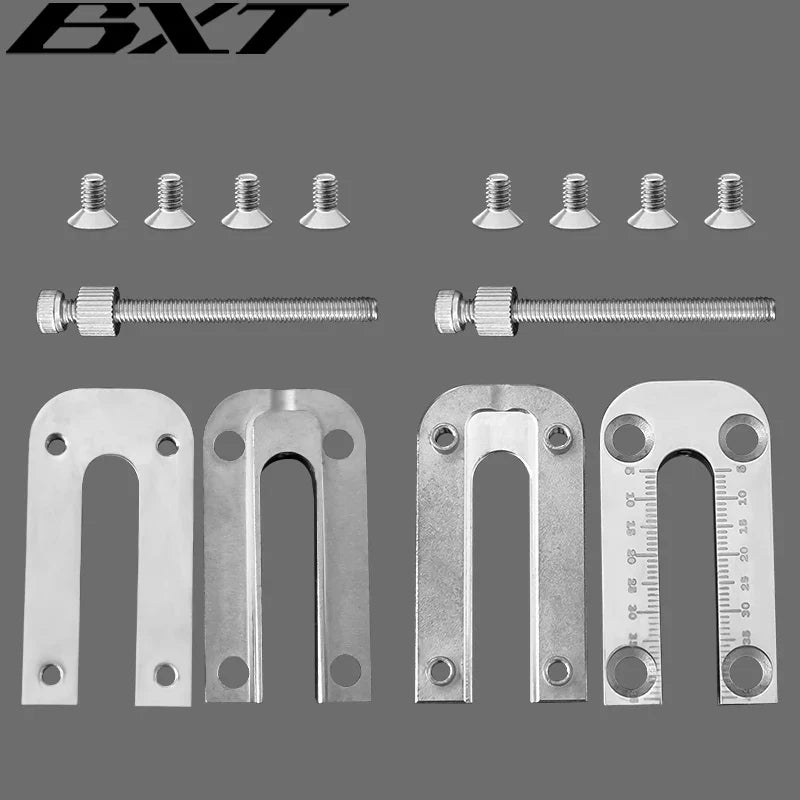BXT Track Frame Rear Fork Parts Parts, Seat Post Head Parts Aluminum Alloy, Only for BXT Track Frame