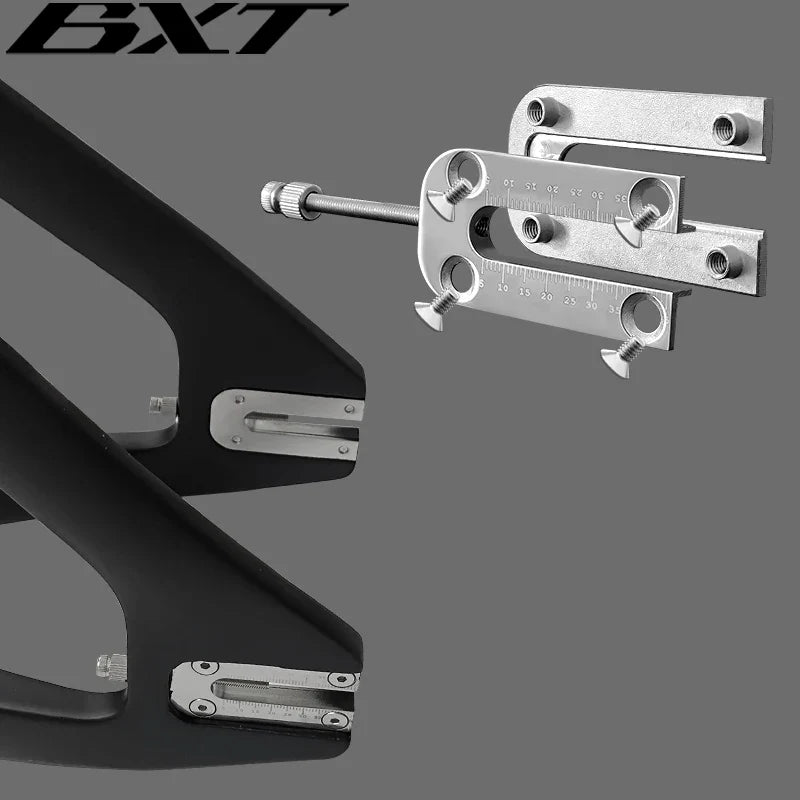 BXT Track Frame Rear Fork Parts Parts, Seat Post Head Parts Aluminum Alloy, Only for BXT Track Frame