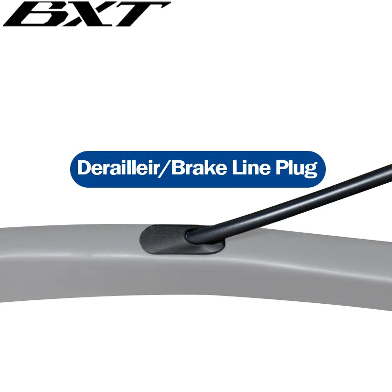 BXT bicycle frame transmission accessories mountain bike derailleur/brake shifter line plug road frame plugging lead loop