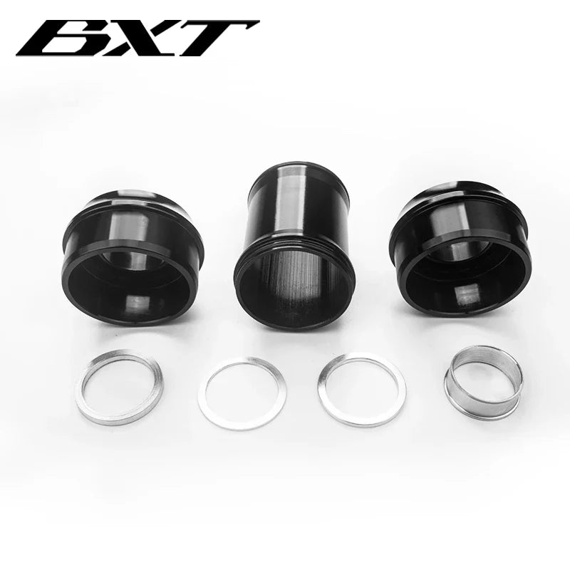 Bicycle Press-in PF30 Bottom Bracket Fit for 24/22mm Spindle Crankset,Width 68/73mm,inner Diameter 46mm MTB/Road Bike Frame PF30