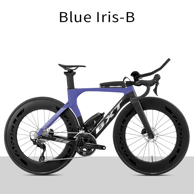 BXT Carbon Light Weight Road Bike tt bike TT Bicycle Zeitfahrrad Disc Triathlonfahrrad Shimano 105 R7120