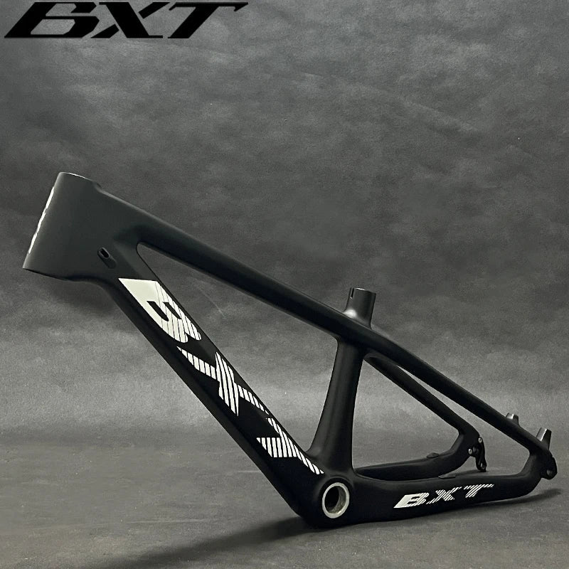 BXT Carbon Fiber MTB Frame 20er Child Mountain Bike Carbon Frame Adolescent Full Carbon Mountain Bicycle Frame 20er Ultralight Bike