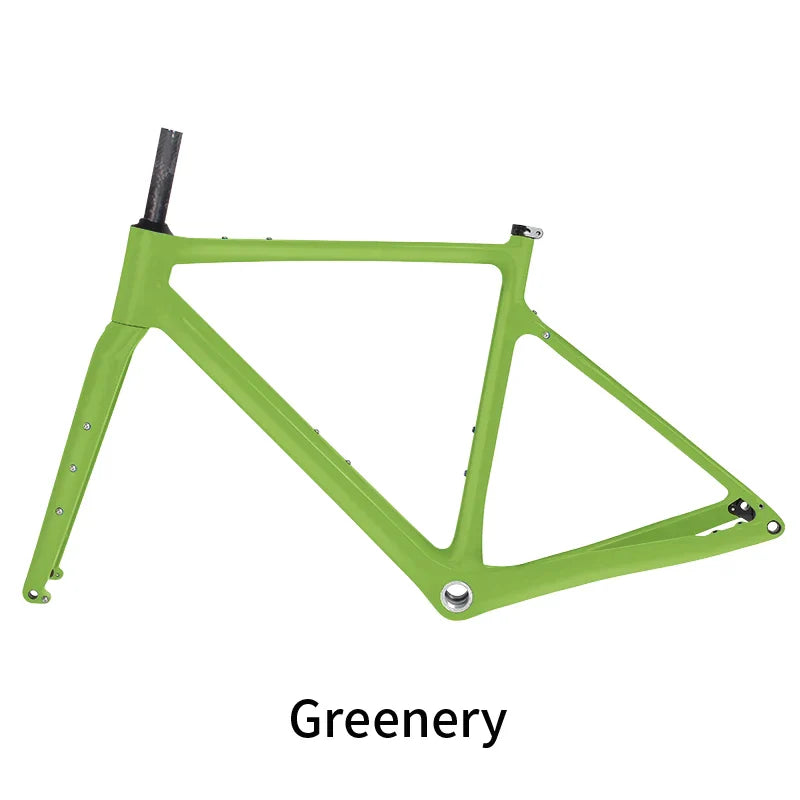 BXT Carbon Gravel Bike Frame Internal Cable Fully Hidden Cable Gravel Bicycle Frameset Road Bike Disc Brake