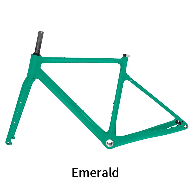 BXT Carbon Gravel Bike Frame Internal Cable Fully Hidden Cable Gravel Bicycle Frameset Road Bike Disc Brake