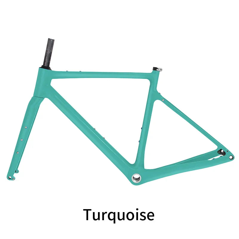 BXT Carbon Gravel Bike Frame Internal Cable Fully Hidden Cable Gravel Bicycle Frameset Road Bike Disc Brake