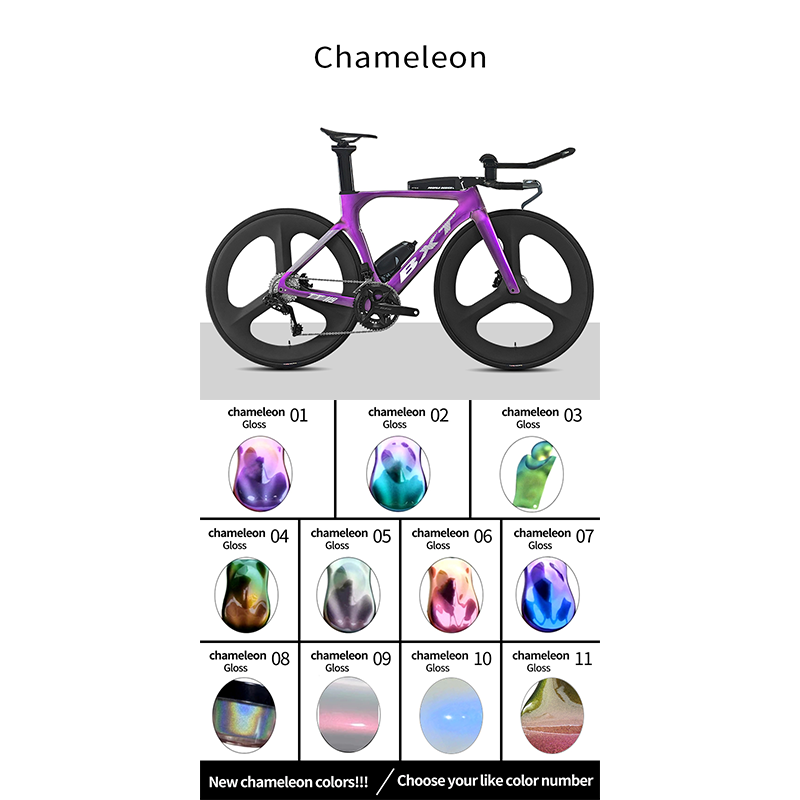 BXT Carbon Triathlon Time Trial Bike – L-TWOO ER9 2x12 Electronic Wireless Shifting, 24-Speed Carbon Fiber TT Road Bicycle with Wheels