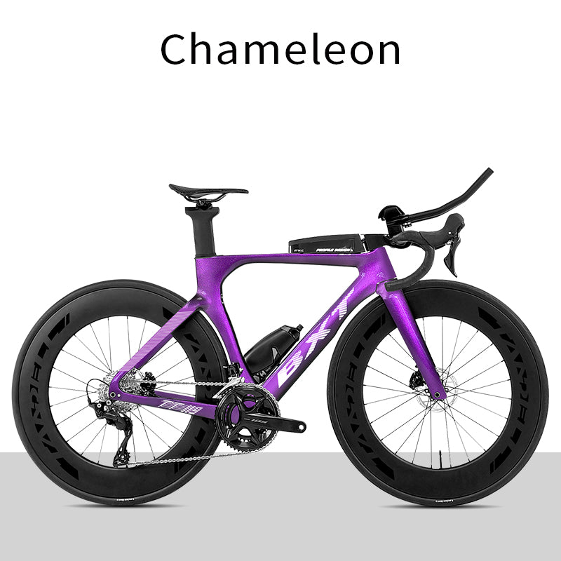 BXT 2025 New carbon tt bike TT Bicycle Shimano DI2 8170 electronic shifting Disc Brake Time Trial Triathlon Complete Bike Zeitfahrrad Disc