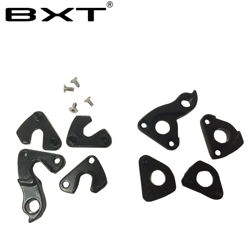 Patte de dérailleur arrière 135x9mm+142x12mm avec axe traversant pour cadre VTT, vis de fixation en alliage, pièces pour vélo