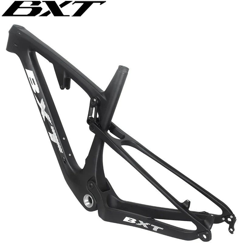 BXT Full Carbon Suspension Bike Frame 29er Trail Carbon Mountain Bicycle Frame Thru-Axle Boost 29er
