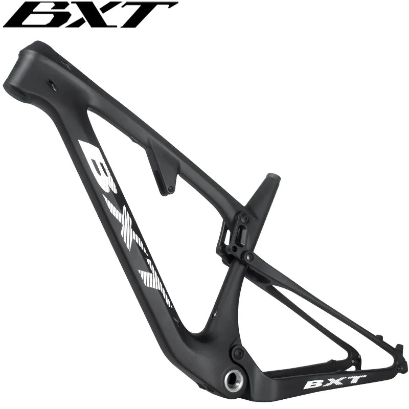 BXT Full Carbon Suspension Bike Frame 29er Trail Carbon Mountain Bicycle Frame Thru-Axle Boost 29er