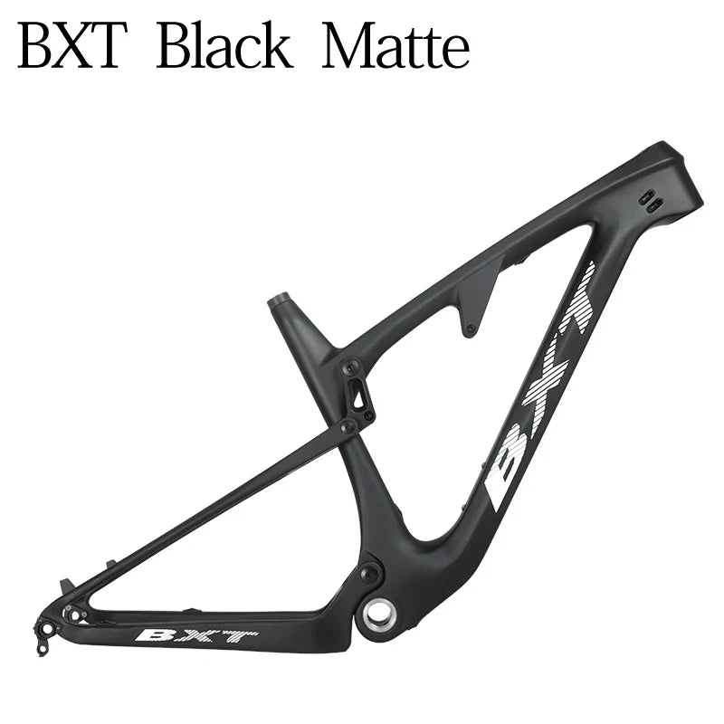 BXT Full Carbon Suspension Bike Frame 29er Trail Carbon Mountain Bicycle Frame Thru-Axle Boost 29er