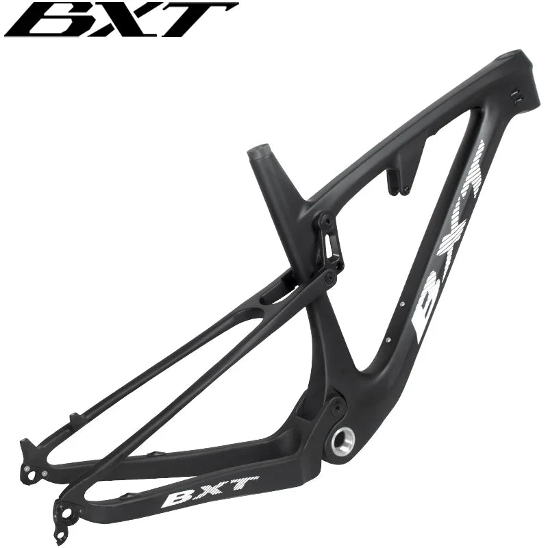 BXT Full Carbon Suspension Bike Frame 29er Trail Carbon Mountain Bicycle Frame Thru-Axle Boost 29er