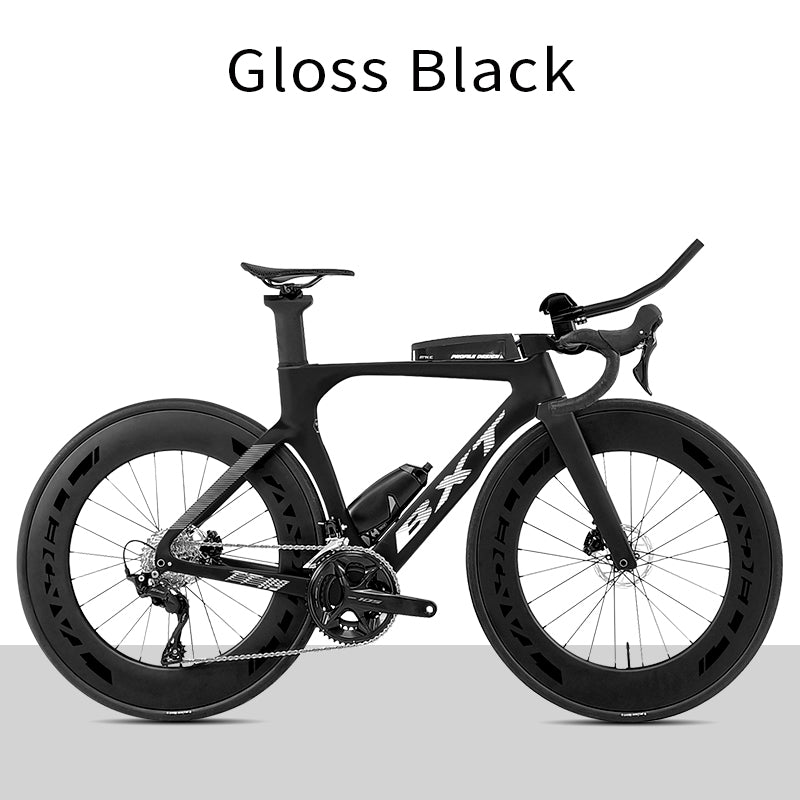 BXT Carbon Light Weight Road Bike tt bike TT Bicycle Zeitfahrrad Disc Triathlonfahrrad Shimano 105 R7120