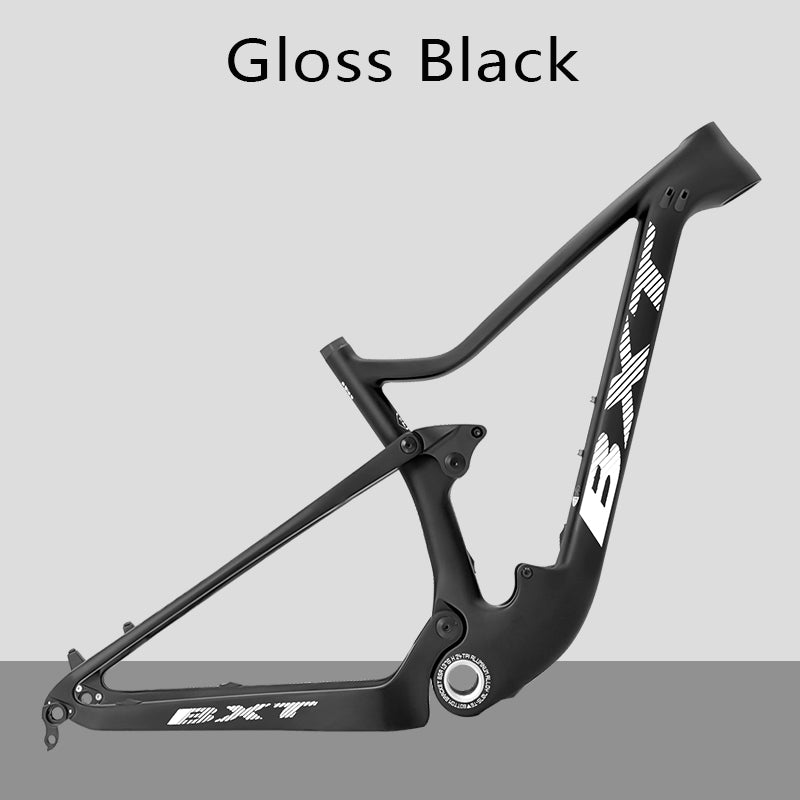 BXT 29ER Full Suspension Carbon Suspension Full Carbon Mountain Bicycle Travel 100mm Frame XC MTB Bike BXT Brand Sell Well