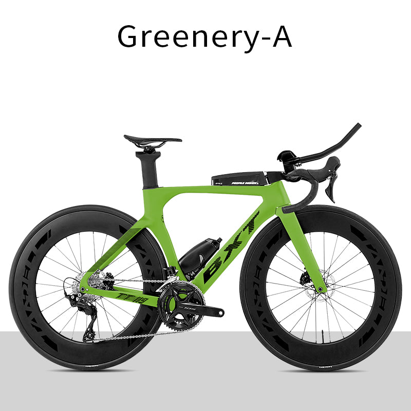 BXT 2025 New carbon tt bike TT Bicycle Shimano DI2 8170 electronic shifting Disc Brake Time Trial Triathlon Complete Bike Zeitfahrrad Disc