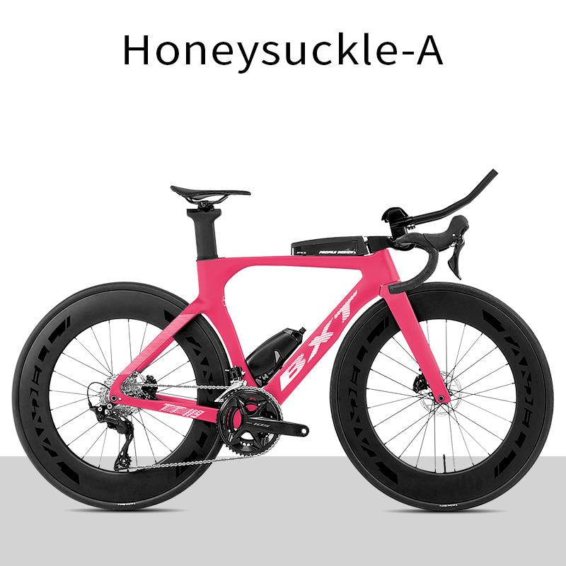 BXT 2025 New carbon tt bike TT Bicycle Shimano DI2 8170 electronic shifting Disc Brake Time Trial Triathlon Complete Bike Zeitfahrrad Disc