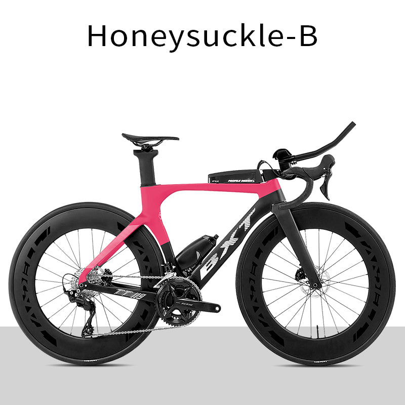 BXT Carbon Light Weight Road Bike tt bike TT Bicycle Zeitfahrrad Disc Triathlonfahrrad Shimano 105 R7120