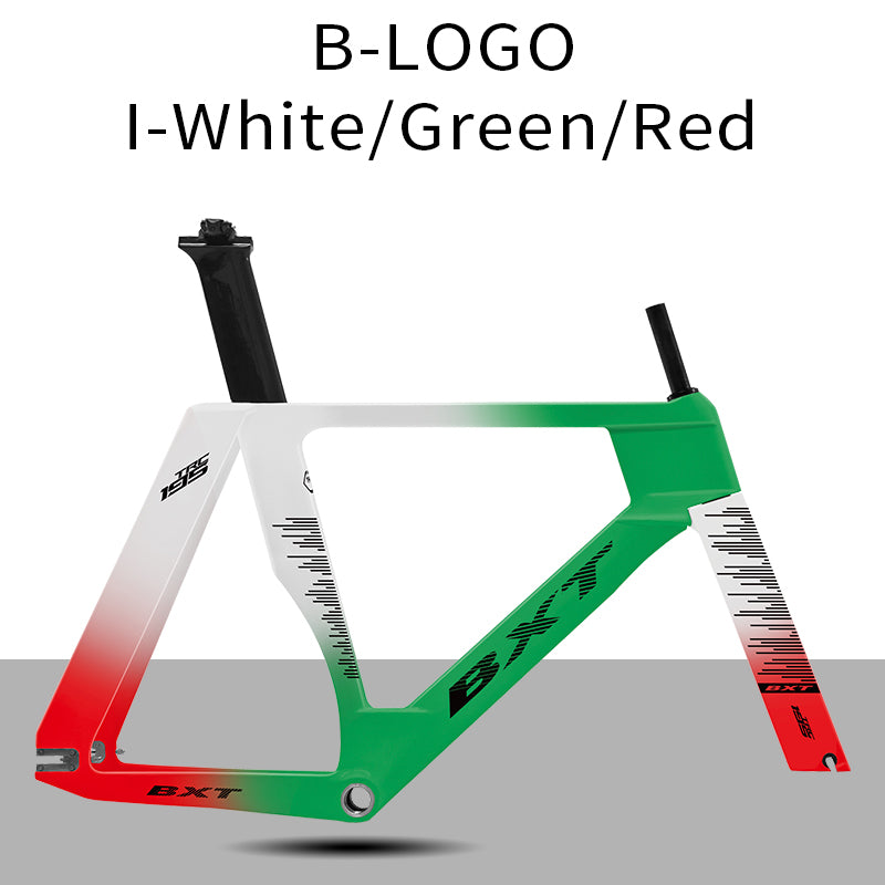 BXT-TRC-195 Carbon Fiber Track Frame – Flag Edition | Fixed Gear | T1000 Carbon Fiber | Aerodynamic Design