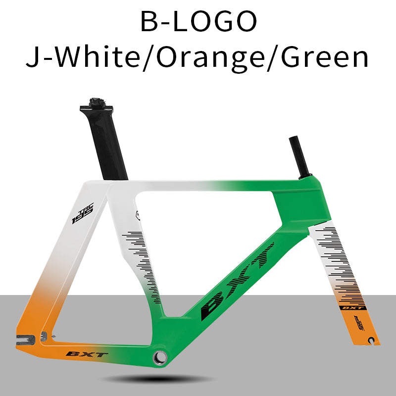 BXT-TRC-195 Carbon Fiber Track Frame – Flag Edition | Fixed Gear | T1000 Carbon Fiber | Aerodynamic Design