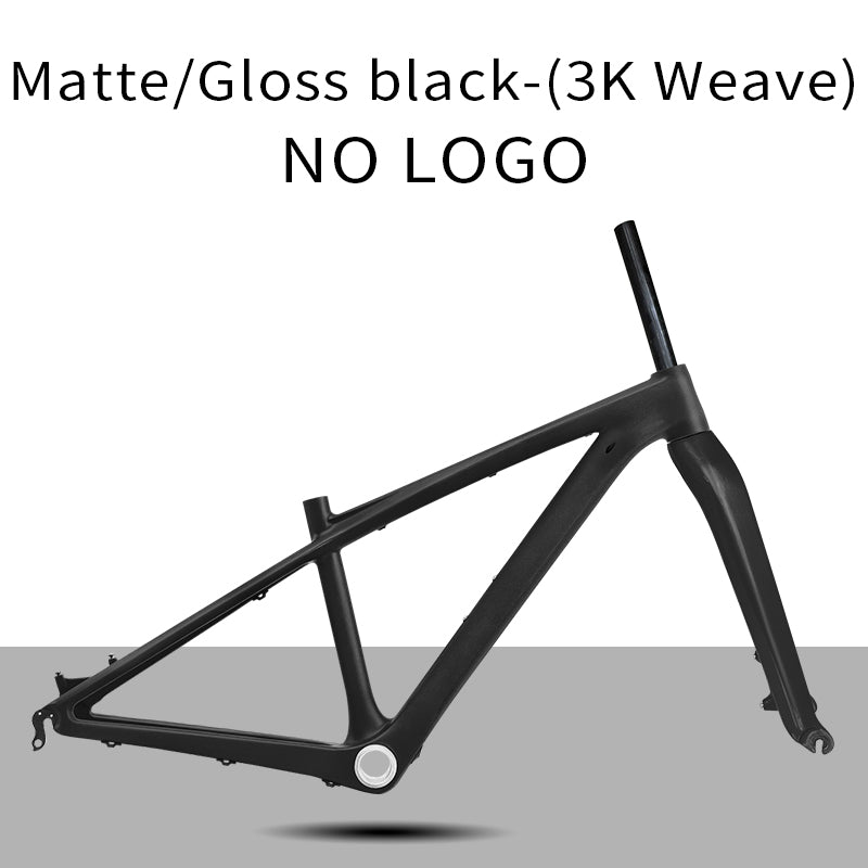 BXT 26er Full Carbon Mountain Bike Frame 14inch Disc Brake Carbon Fiber MTB Frame 3K Weave 26inch Mountain Bicycle Carbon Frame 26er