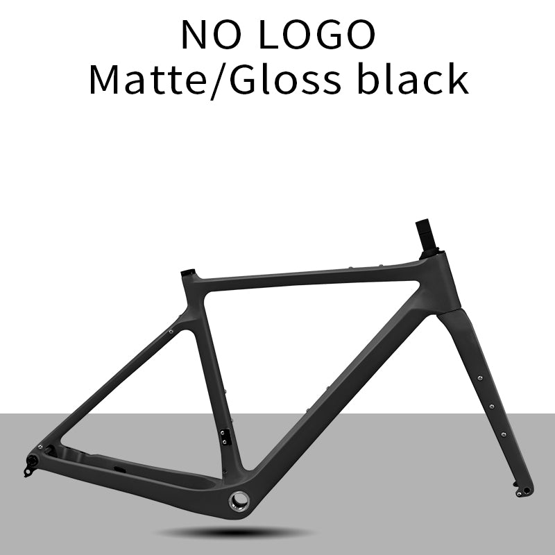 BXT Carbon Gravel Bike Frame UDH Internal Cable Fully Hidden Cable Gravel Bicycle Frameset Road Bike Disc Brake