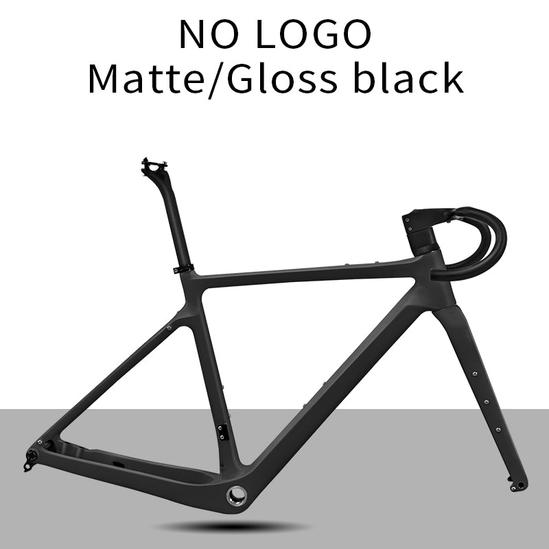 BXT Gravel Carbon Fiber Bike Frame UDH Road Bike Disc Brake Bicycle Frameset 700x45C T1000 Carbon Fiber