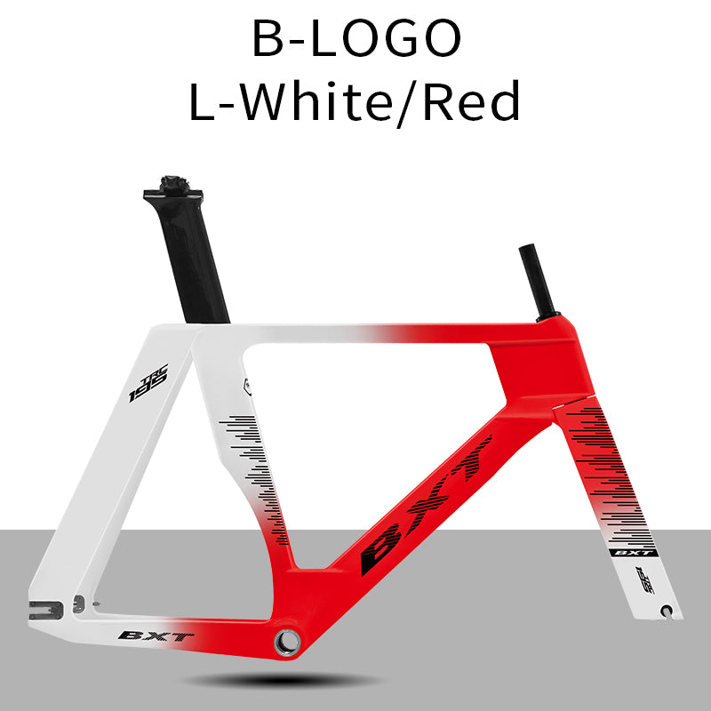 BXT-TRC-195 Carbon Fiber Track Frame – Flag Edition | Fixed Gear | T1000 Carbon Fiber | Aerodynamic Design